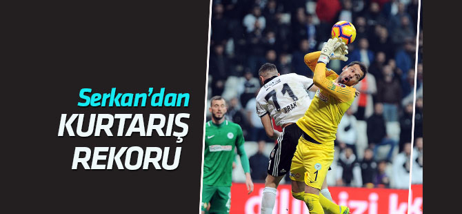 Serkan Kırıntılı kurtarış rekoru kırdı