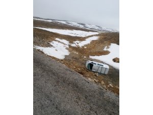 Sivas’ta trafik kazası: 2 yaralı