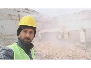 Mermer ocağındaki kazada hayatını kaybeden işçi toprağa verildi