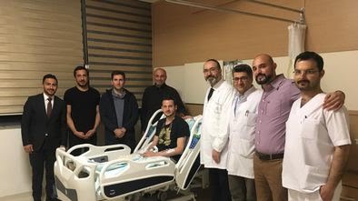 Konyasporlu Diagne ve kaleci Mücahit ameliyat oldu