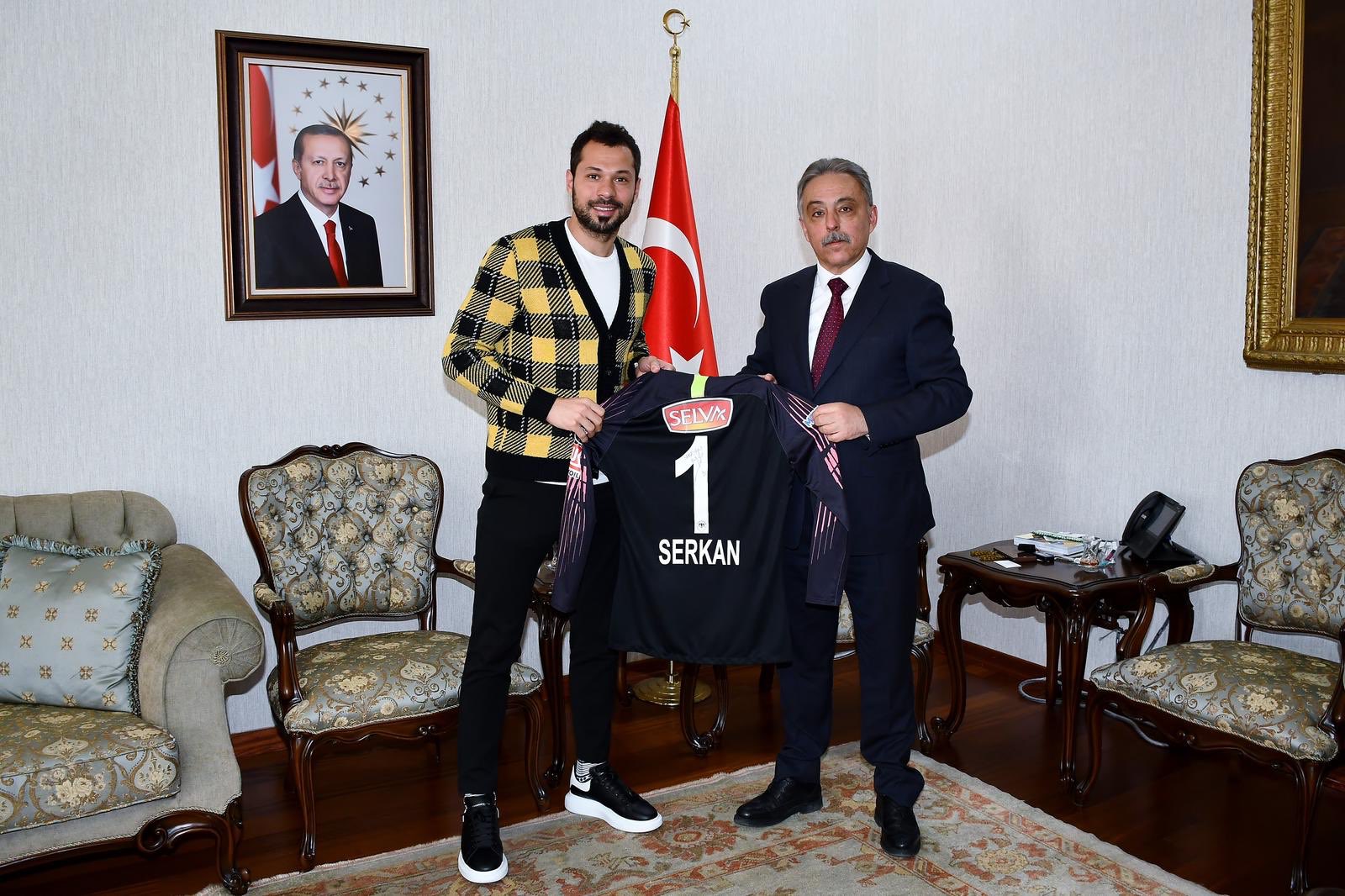 Serkan Kırıntılı'dan Vali Toprak'a ziyaret