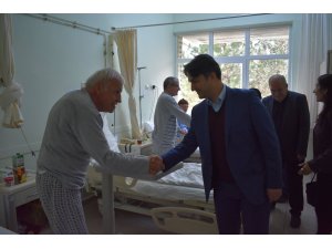 Seydişehir Kaymakamı Erdoğan'dan hastane ziyareti