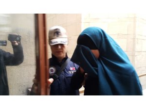Kırmızı bültenle aranan DEAŞ’lı kadın adliyeye sevk edildi