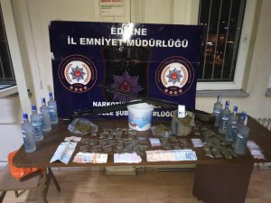 Edirne'de uyuşturucu operasyonu