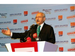 Kılıçdaroğlu: "Bu ülkenin temel sorunu işsizliktir"