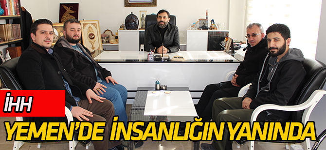 İHH Yemen’de  İnsanlığın yanında