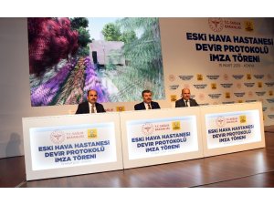 Bakan Koca, Konevi Kütüphanesi imza törenine katıldı