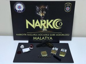 Malatya’da uyuşturucu ticaretine 5 tutuklama