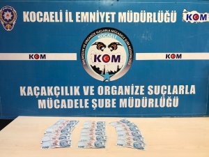 Kocaeli’de sahte para operasyonunda 2 tutuklama