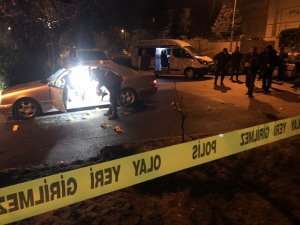 Park halindeki araca silahlı saldırı: 1 yaralı
