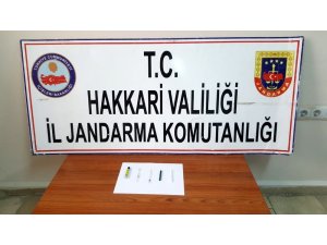 Yükeskova’da 2 tüp içerisinde yılan zehiri kimyasal madde ele geçirildi