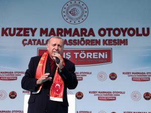 Cumhurbaşkanı Erdoğan: "Bay Kemal eğer sen Müslümansan, terörün kaynağının İslam dünyası olduğunu nasıl söylersin?"