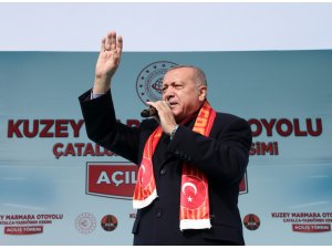 Kuzey Marmara Otoyolu Çatalca-Yassıören Kesimi açılış töreni