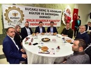 Tütüncü Bucaklı hemşehrileriyle buluştu