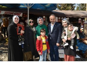 Başkan Aktaş’a Cumalıkızık morali