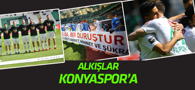 Alkışlar Konyaspor’a