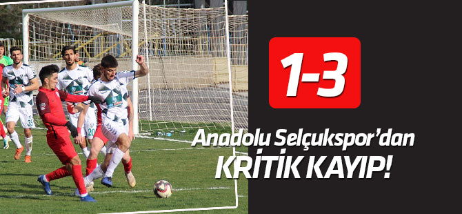Anadolu Selçukspor:1- Pendikspor:3