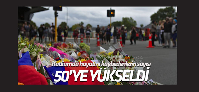 Yeni Zelanda'daki terör saldırısında ölenlerin sayısı 50'ye yükseldi