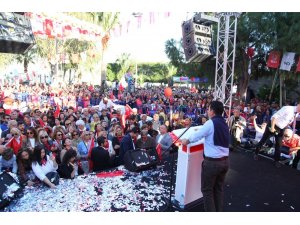 Bodrum’da Ahmet Aras izdihamı