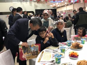 Tutal, şehit aileleri ile buluştu