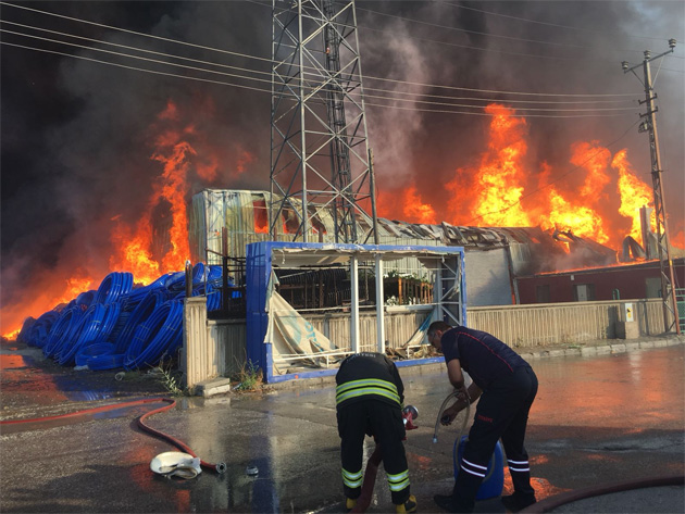Konya'da MARSAN yangını davasına devam edildi