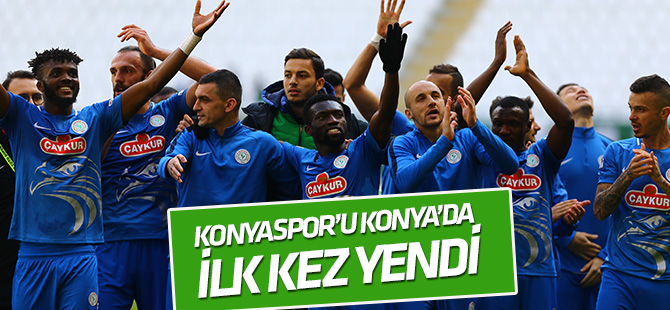 Rizespor, Konyaspor'u Konya'da ilk kez yendi