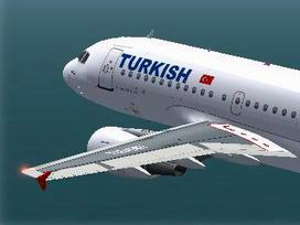 Türk uçağı faciadan döndü!