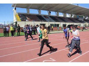 Erzincan atletizm yarışları yapıldı