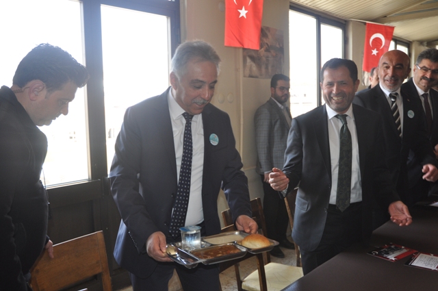 KONESOB, Çanakkale yemek menüsü ikram etti