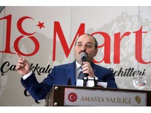 Bakan Varank Amasya’da Binali Yıldırım’a destek istedi