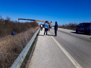 Edirne’de askeri araç kaza yaptı: 4 yaralı