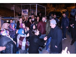 Başkan Vergili’ye vatandaşlardan yoğun ilgi