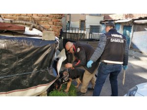 Narkotik polisinden şok uygulama