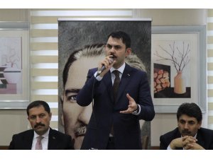 Bakan Kurum: "CHP döneminde belediyecilik, milletin hafızalarında çöp, çamur ve çukur belediyeciliği olarak geçmiştir"