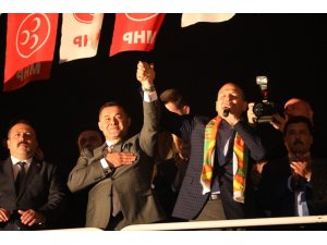 Alanya’daki Cumhur İttifakı’nın seçim ofisi Bakan Soylu’nun katılımıyla açıldı