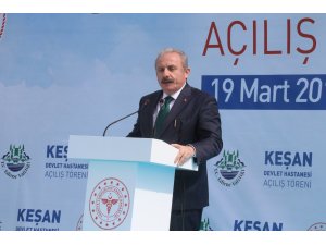 TBMM Başkanı Şentop, Edirne'de