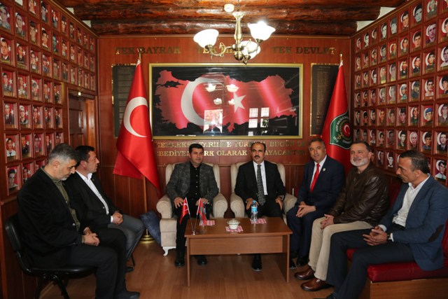 Başkan Altay’dan Gazilere ve Şehit Ailelerine ziyaret