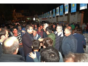 Mehmet Tosun Dereköy’de de coşkuyla karşılandı