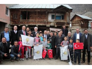 Şenkaya’da da Ak Parti rüzgârı esiyor