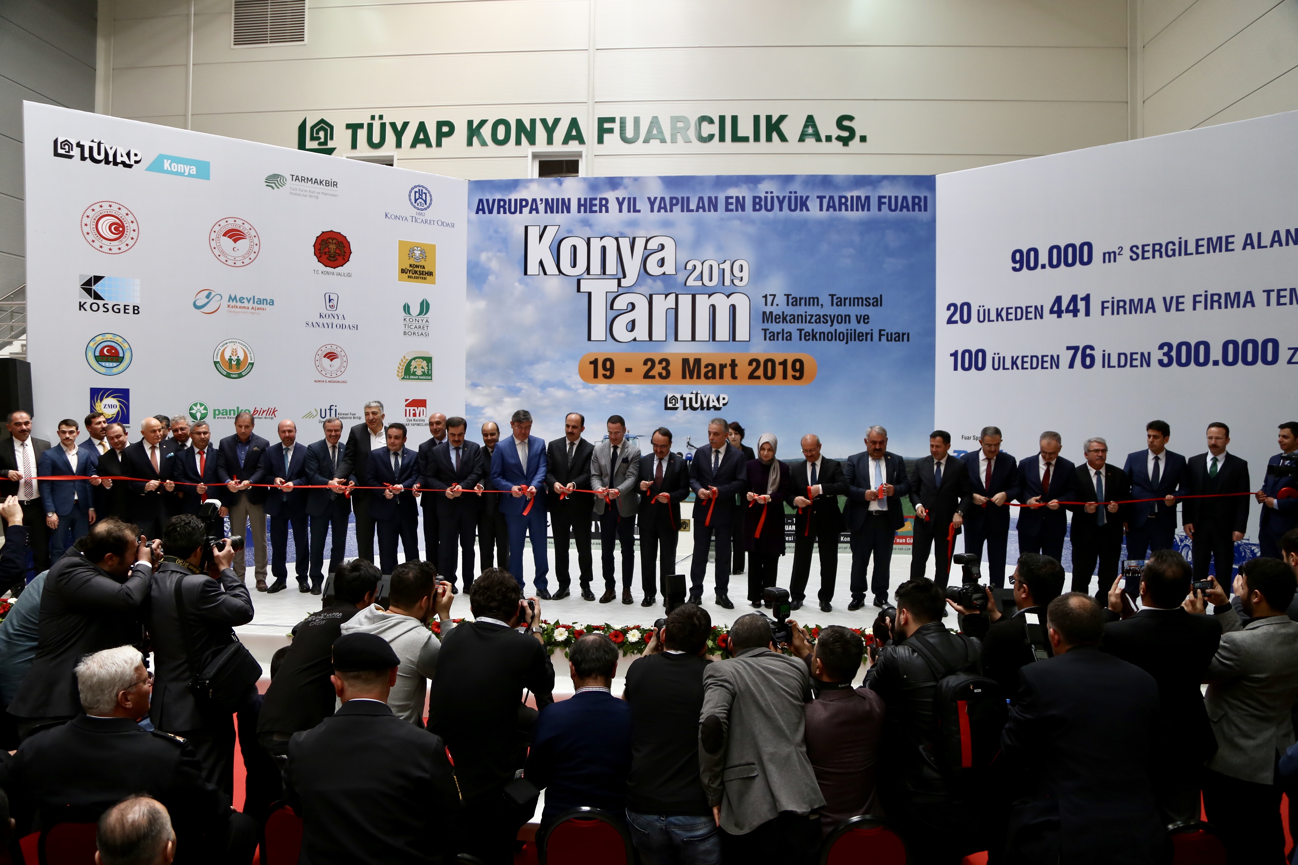 Konya Tarım Fuarı Açıldı