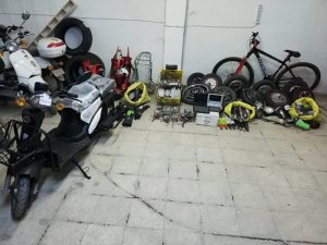 Parçalanmış halde bulundu