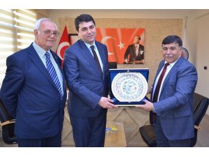 DP Genel Başkanı Gültekin Uysal’dan Başkan Mustafa Koca’ya destek ziyareti