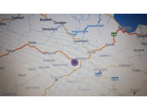 Amasya’da 3.7 büyüklüğünde deprem