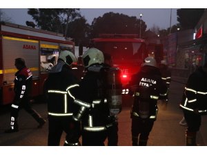 Adana’da hastanede korkutan yangın