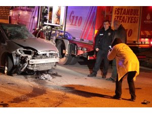 Pendik’te otomobil ile kamyon kafa kafaya çarpıştı: 2 ölü