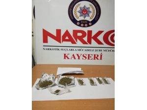 Kayseri’de uyuşturucu operasyonu