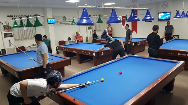 Bilardoda Çanakkale Zafer Kupasının Sahibi Avcı Oldu