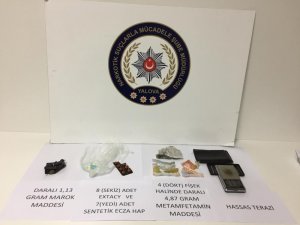 Yalova’da uyuşturucu operasyonu