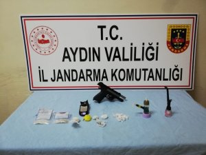 Aydın jandarmasından iki ilçede uyuşturucu tacirlerine operasyon; 8 gözaltı