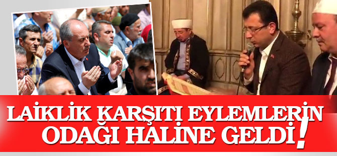 'CHP laiklik karşıtı eylemlerin odağı haline geldi!!'